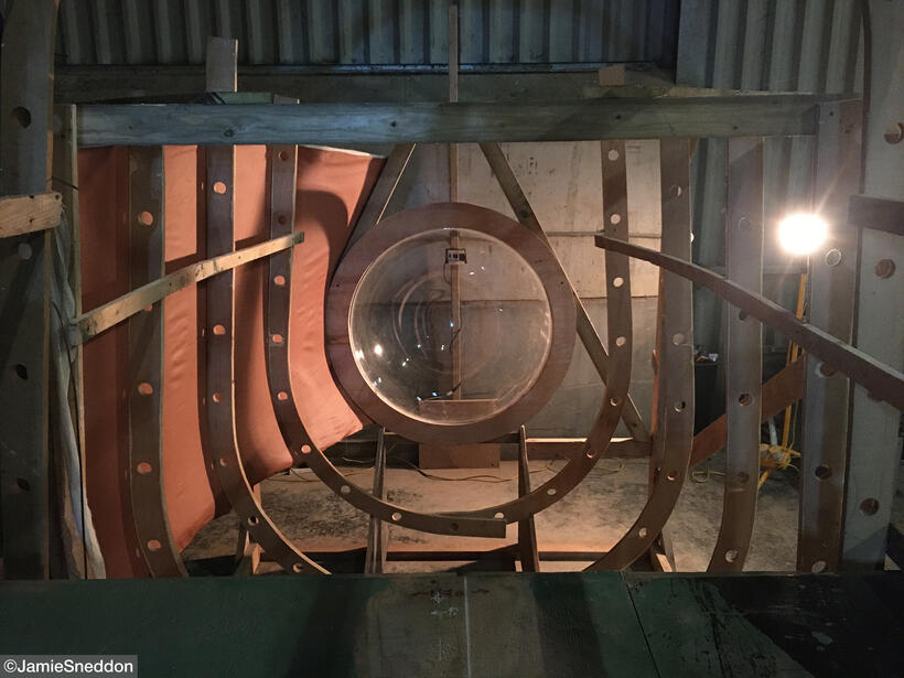 Goodtime Charlie - Lancaster Build - Bombardier Section