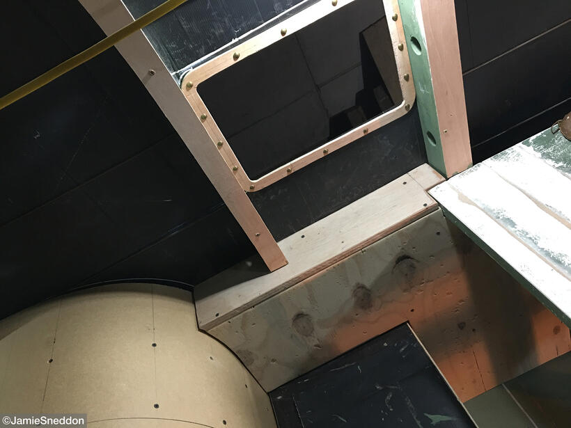 Goodtime Charlie - Lancaster Build - Wireless Op Window