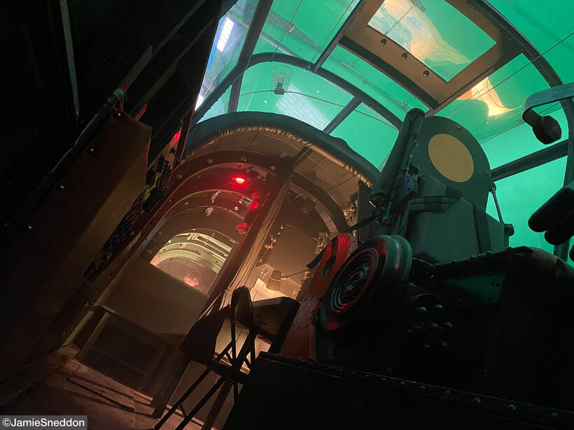 Goodtime Charlie - Lancaster Build - Looking aft from Bombardier steps