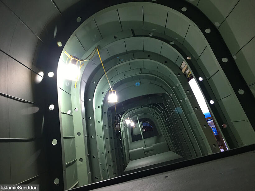 Goodtime Charlie - Lancaster Build - Looking forward from tail spar