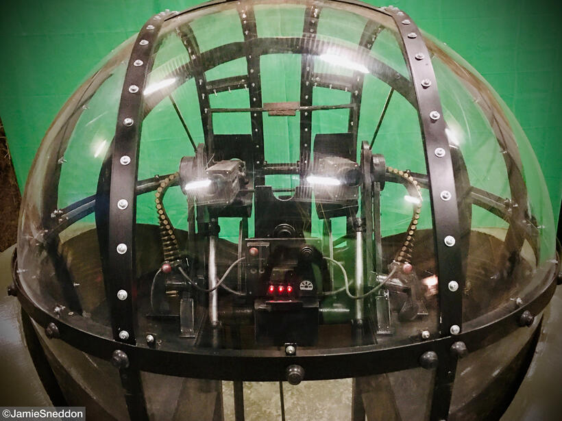 Goodtime Charlie - Lancaster Build - Mid Upper Turret freestanding set piece