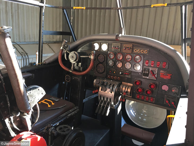 Goodtime Charlie - Lancaster Build - Cockpit
