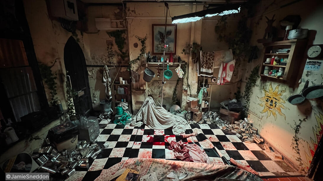 Peter Pan’s Neverland Nightmare - kitchen in the Pan House