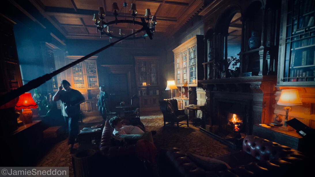 Pinocchio Unstrung - the Geppetto mansion set dress