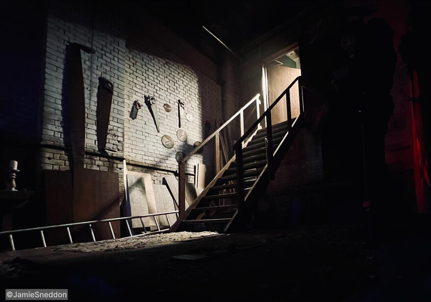 Pinocchio Unstrung - Geppetto's Workshop entrance..