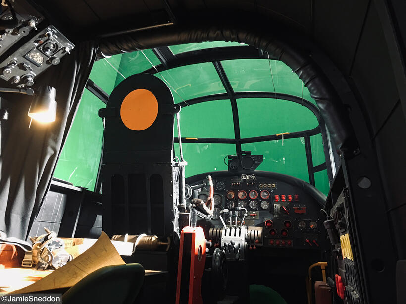 Goodtime Charlie - Lancaster Build - Completed Cockpit