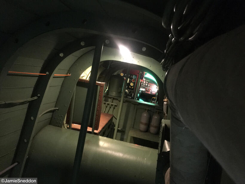 Goodtime Charlie - Lancaster Build - Rest Area/Medical just behind Wireless Op