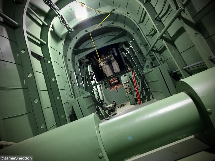 Goodtime Charlie - Lancaster Build - Flap Jack Ram looking aft towards Mid Upper Turret