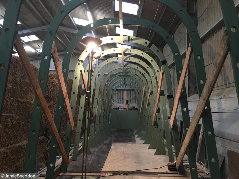 Goodtime Charlie - Lancaster Build - Rear Section