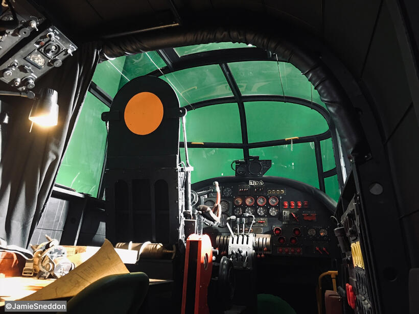 Goodtime Charlie - Lancaster Bomber GTC JS071 - Cockpit