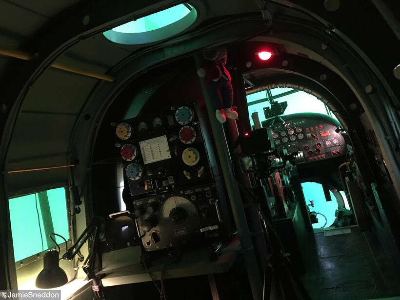 Goodtime Charlie - Lancaster Build - Wireless Op into Cockpit