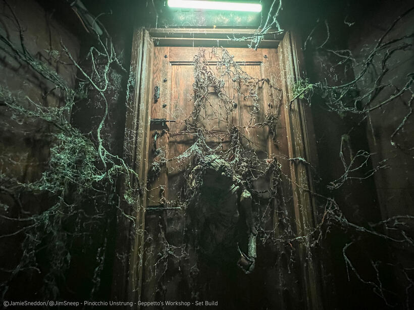 Pinocchio Unstrung - Geppetto's Workshop Set - the fairy godmother