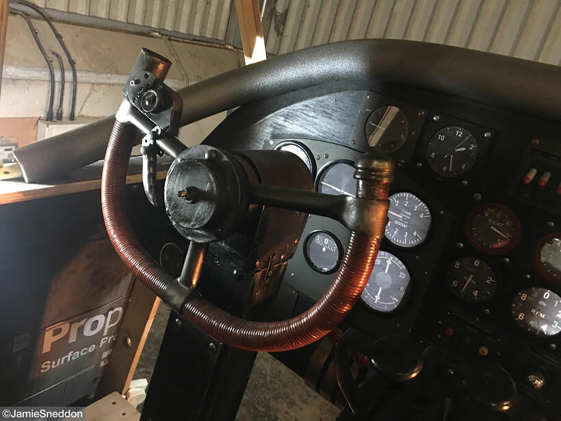Goodtime Charlie - Lancaster Build - Cockpit Yoke