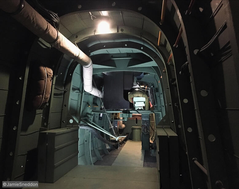 Goodtime Charlie - Lancaster Bomber GTC JS071 - Midship looking aft