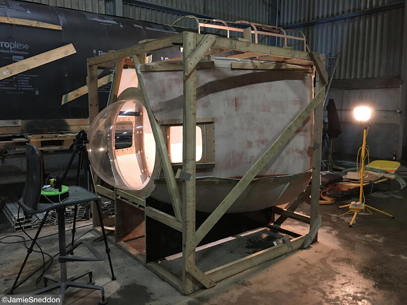 Goodtime Charlie - Lancaster Build - Bombardier Section