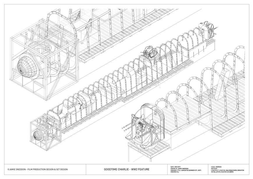 Goodtime Charlie - Lancaster Bomber GTC JS071 - build plans - ISO