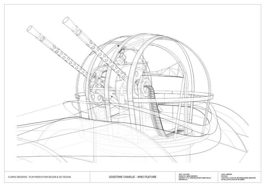 Goodtime Charlie - Lancaster Bomber GTC JS071 - FN50 Rear Turret