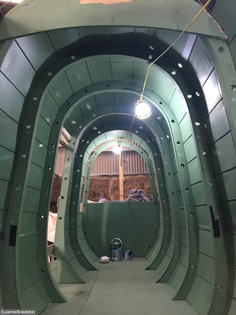 Goodtime Charlie - Lancaster Build - Rear Section